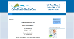 Desktop Screenshot of cubafamilyhealthcare.com